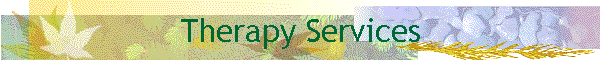Therapy Services